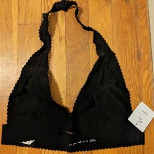 NWT Urban Outfitters black halter bralette